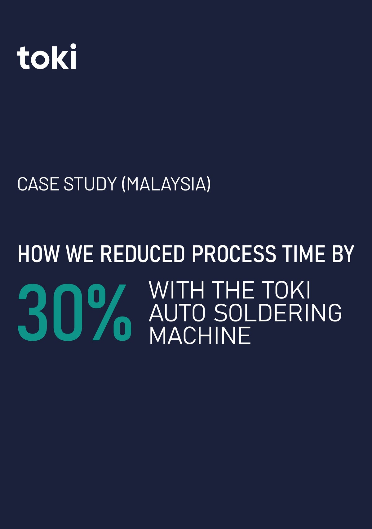 Case Study: Automation in a Malaysian High-End Audio Manufacturer