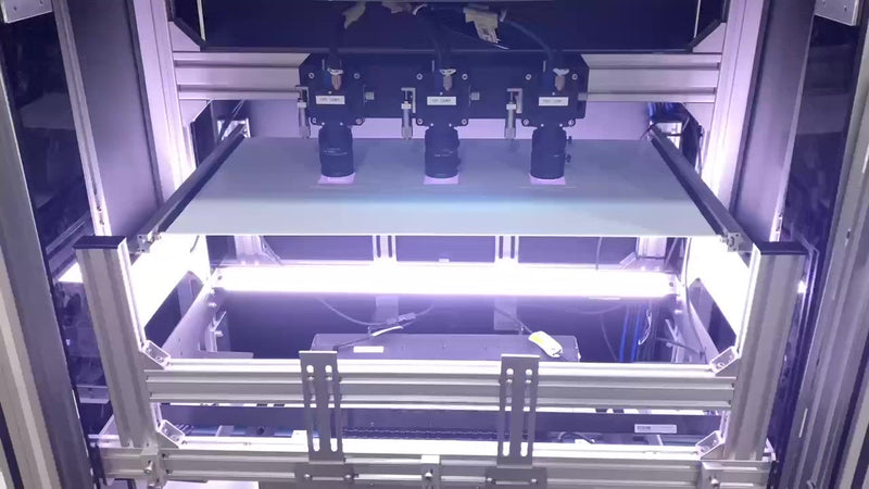 360° Multi-Camera Vision Inspection & Automated Sorting System