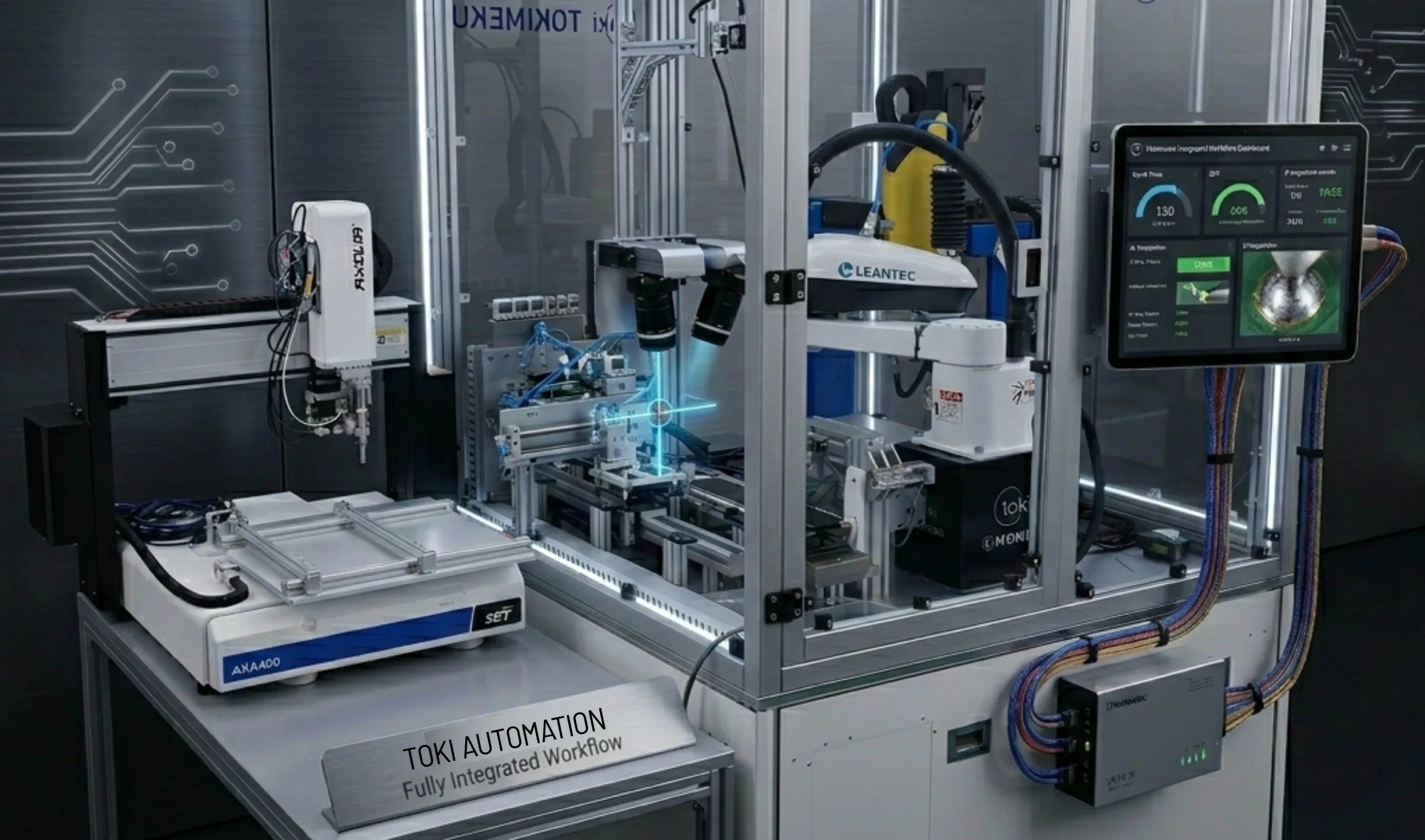 Advanced AI-Driven Multi-Vendor Integration: Multi-Integrated Loading Machine with Auto Soldering and Auto Dispensing