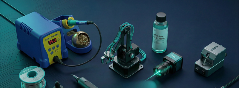 Genuine Hakko soldering, desoldering and rework equipment. Authorised distributor in Southeast Asia. Seamark rework equipment.