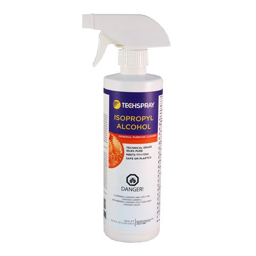 Techspray 1610 Industrial High Grade 99.9% Isopropyl Alcohol (IPA)