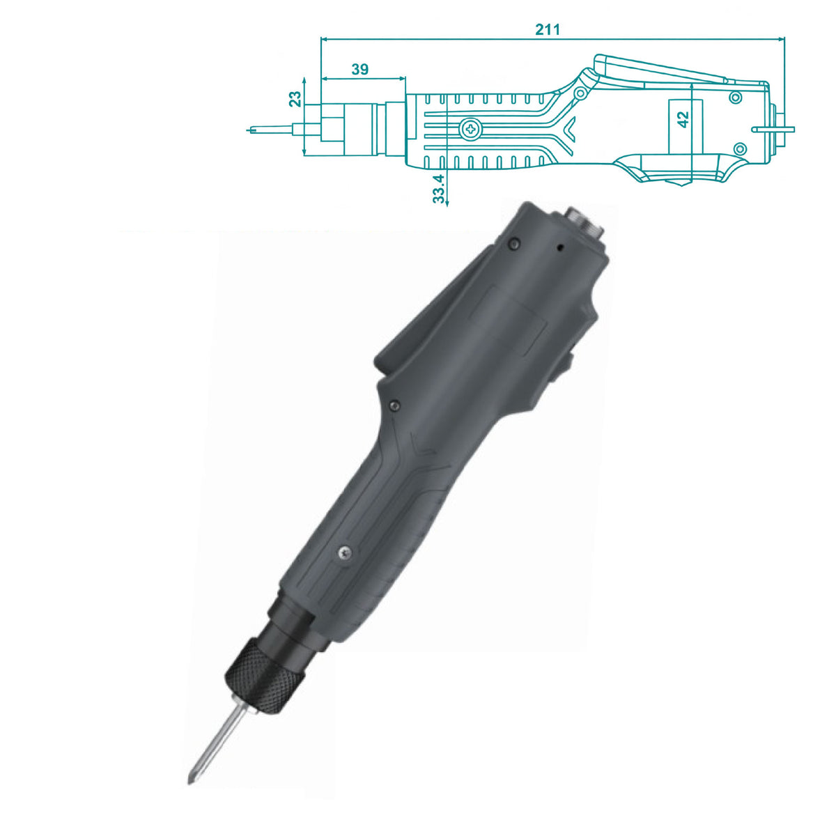 Bakon Brushless Low/Medium Torque Electric Screwdriver