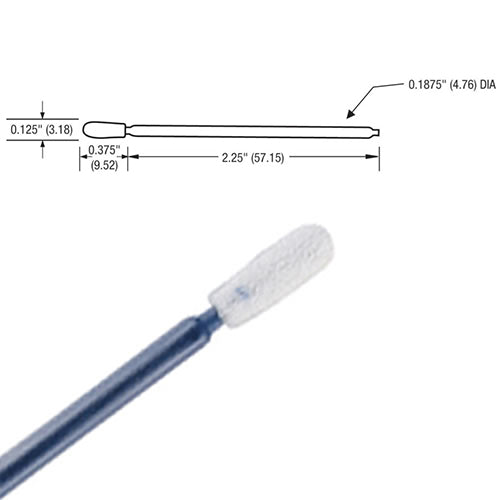 Techspray Mini Tip Foam Swab - 2307, 2309, 2311