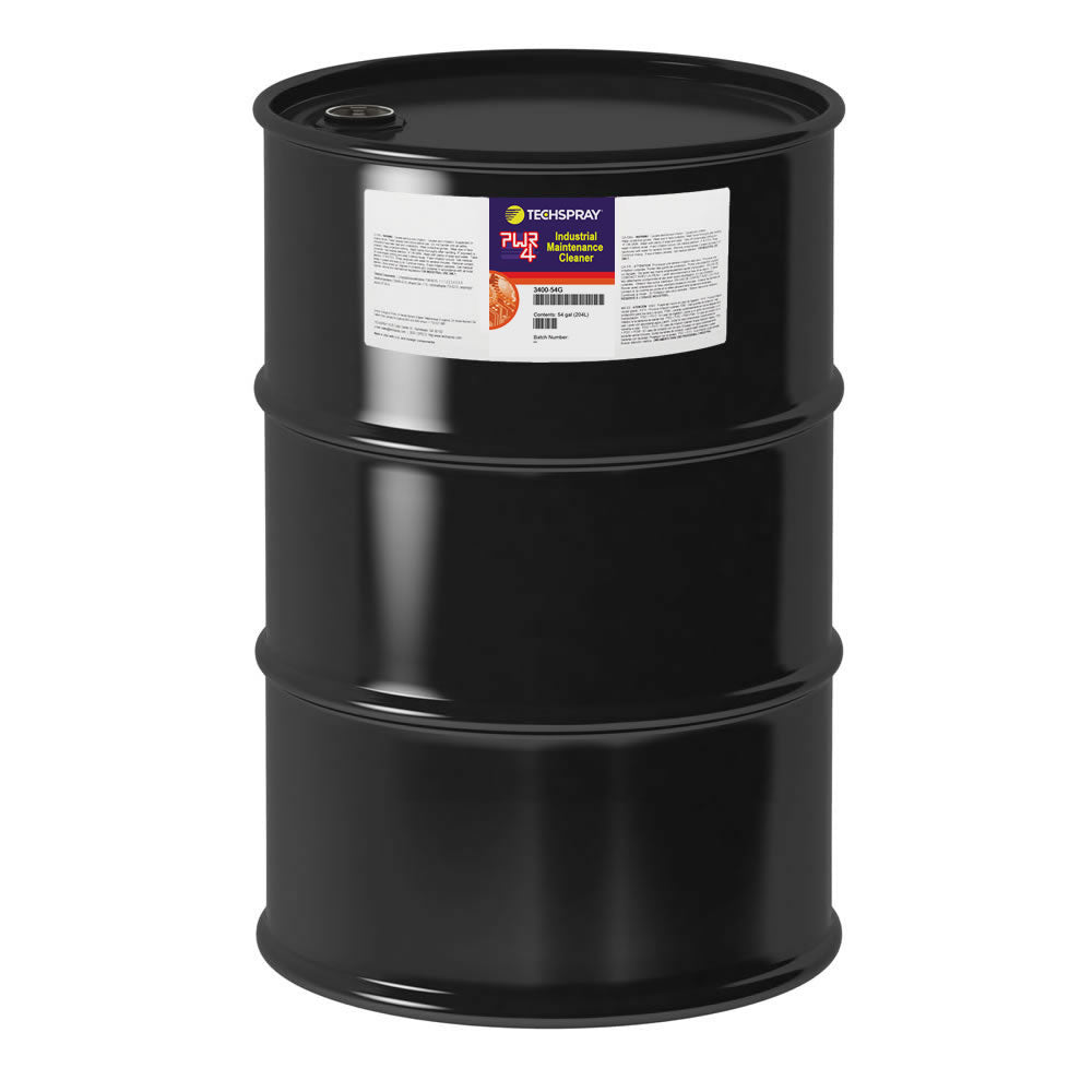 techspray 3400-54G 54 Gallon drum cleaner chemical