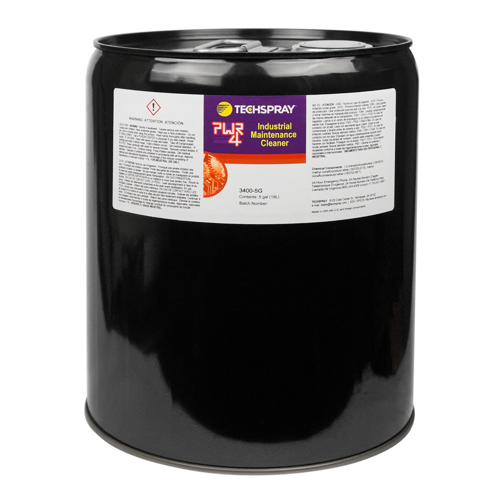 techspray 3400-5G 5 gallon drum 18.9L