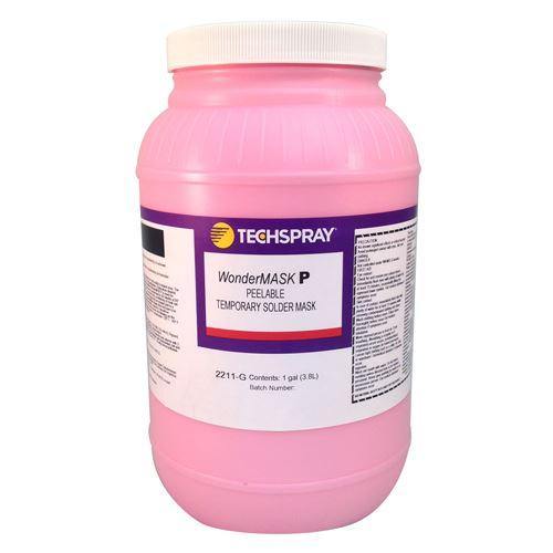 Techspray Wondermask P Peelable Solder Mask 2211-G 1 gallon 8.8 litres (bottle)