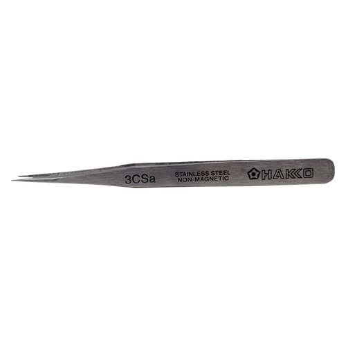 Hakko 3CSA antistatic non-magnetic tweezers to handle intricate and sensitive electronic components ESD safe