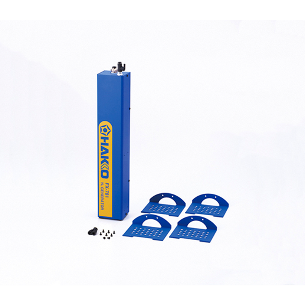 Hakko FX781 N2 generator high capacity for N2 soldering for better efficiency. To be paired with other nitrogen soldering enable station and iron. Used in SMT assembly production line
