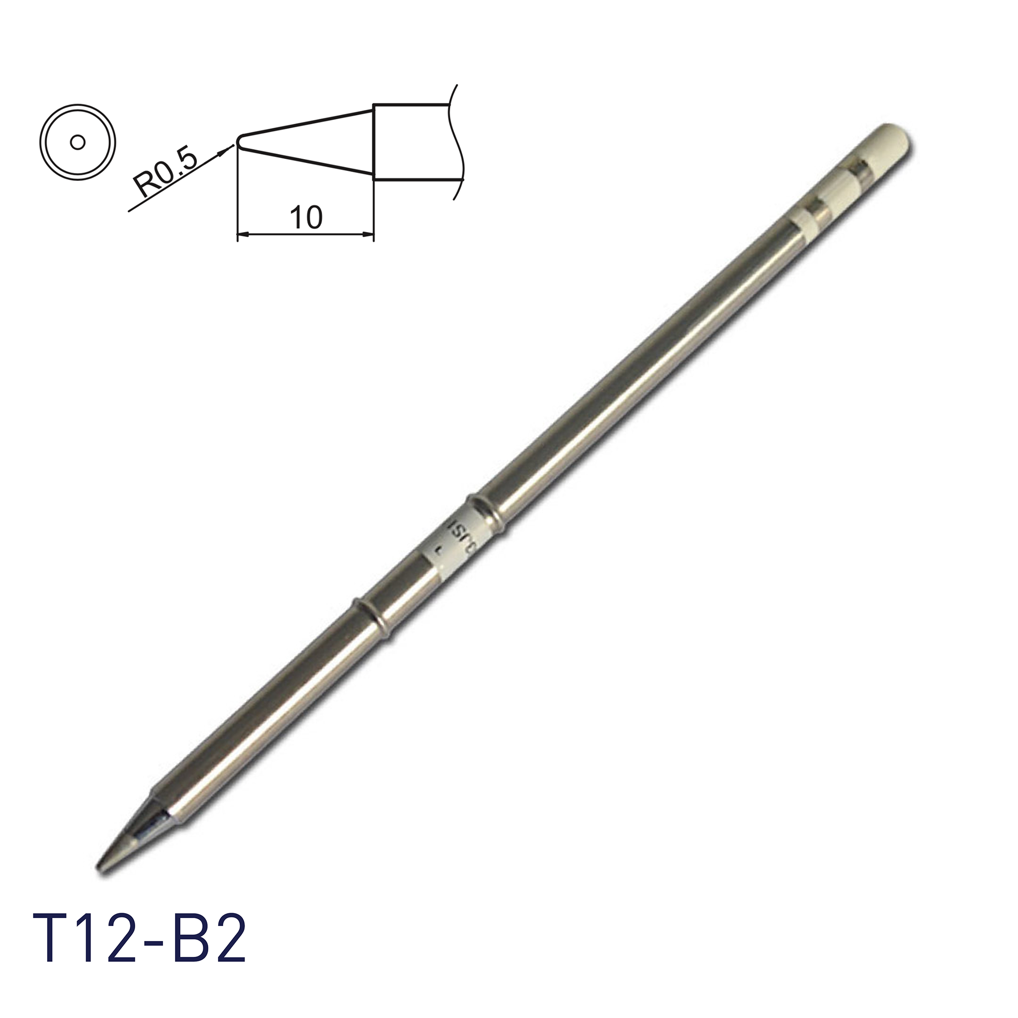 Hakko T12-B2 Soldering Iron Tips for soldering station FM202, FM203, FM204, FM206, FM950, FX951, FX952 and soldering iron FM2027, FM2028
