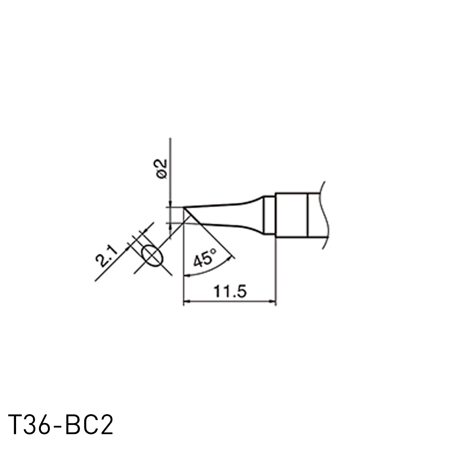 T36 Series Soldering Tips