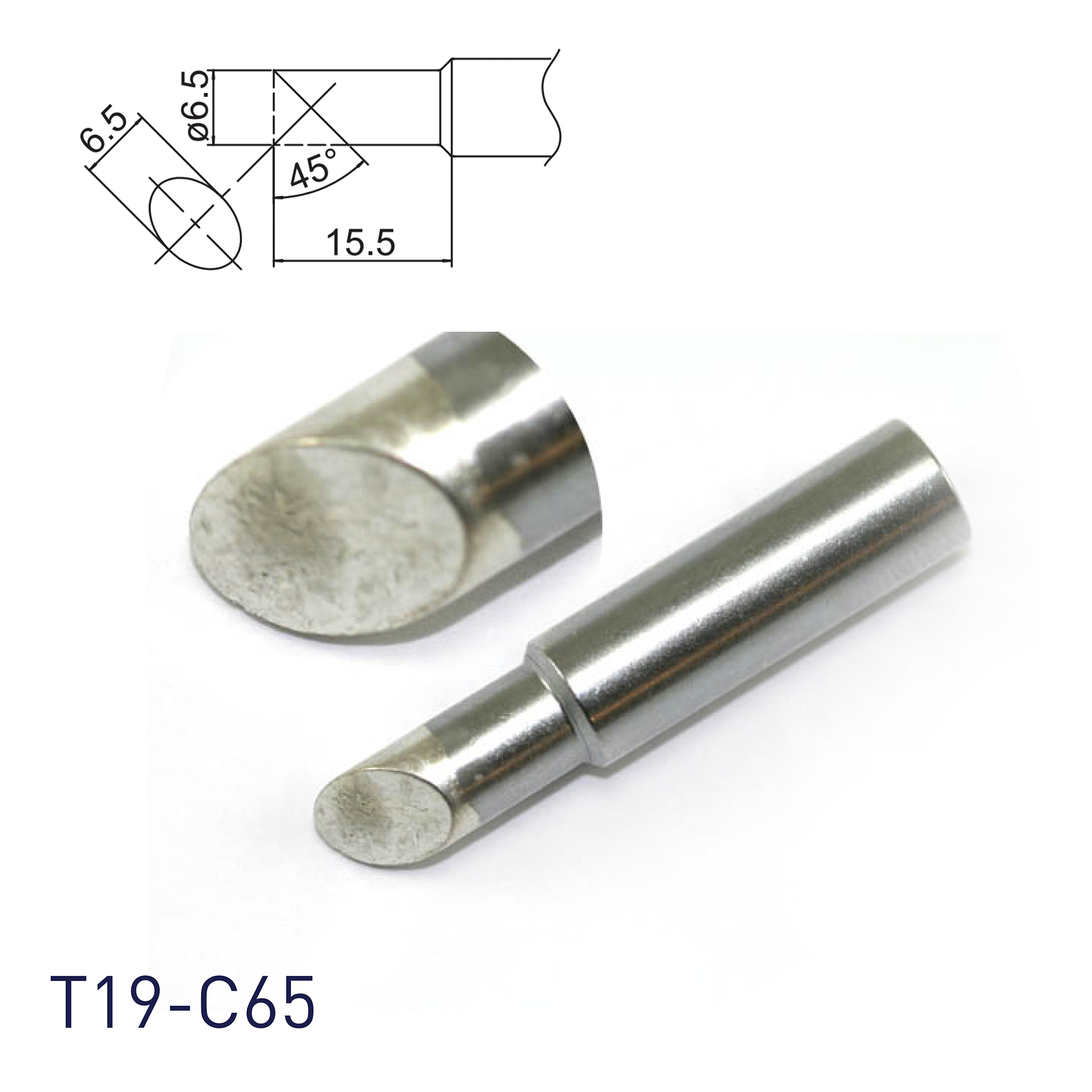 T19-C65 Bevel Tip